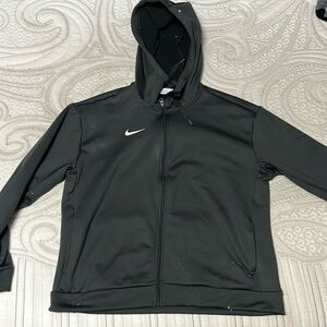 Dark grey Nike zip up